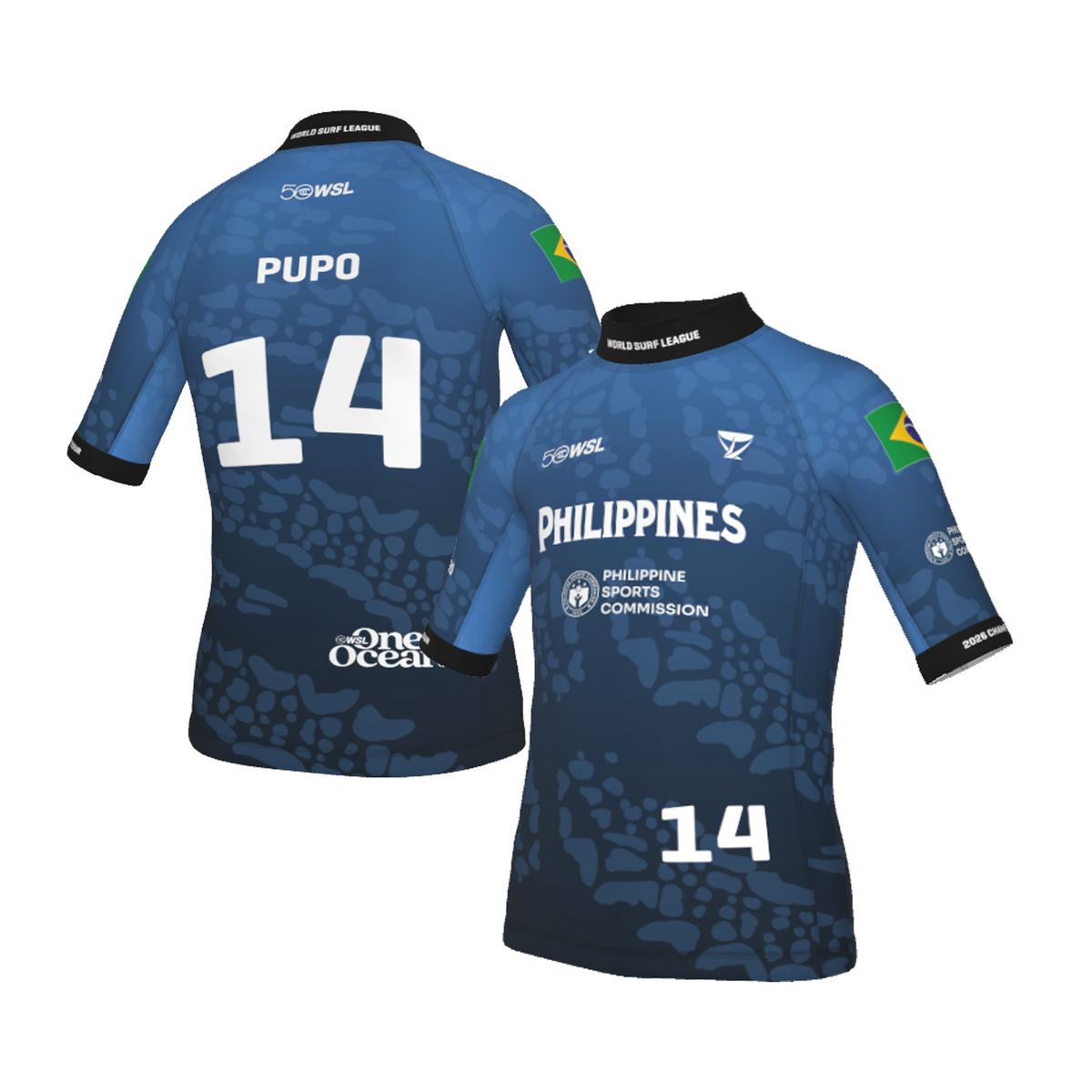 Miguel Pupo Official Comp Jersey - 2026 Philippines Pro - Youth - Blue