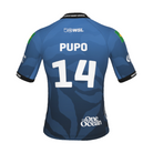 Miguel Pupo Official Jersey - 2026 El Salvador Pro - Back View - Blue