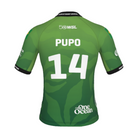 Miguel Pupo Official Jersey - 2026 El Salvador Pro - Back View - Green