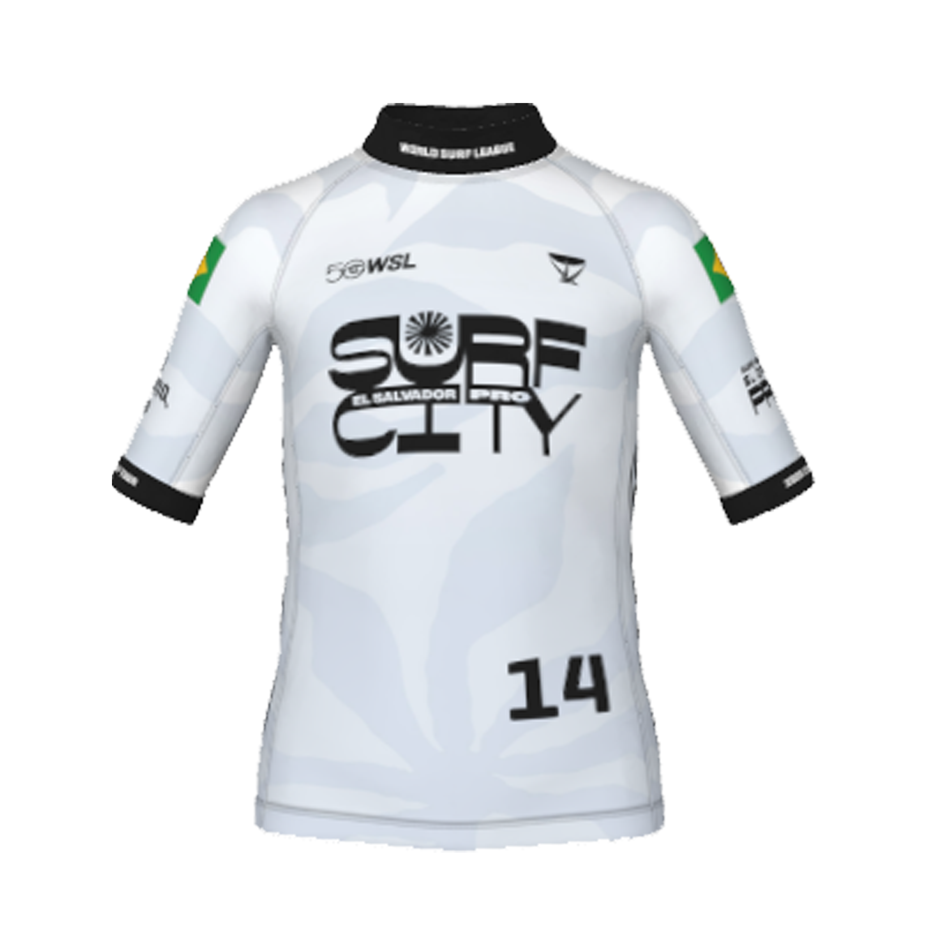 Miguel Pupo Official Jersey - 2026 El Salvador Pro - Youth - Front View - White