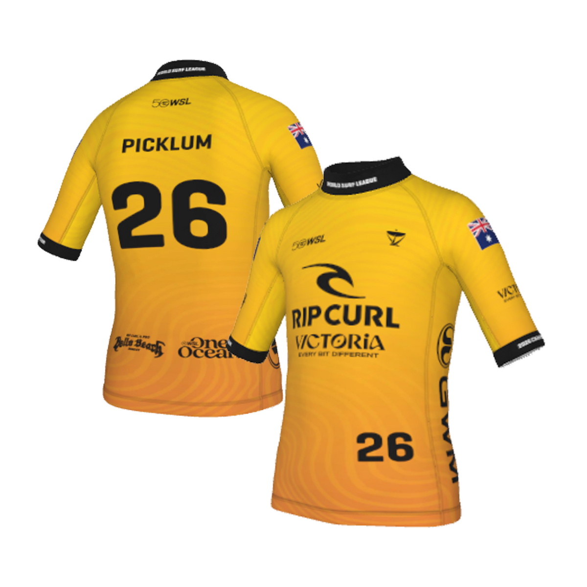Molly Picklum Official Comp Jersey - 2026 Rip Curl Pro Bells Beach - Y ...