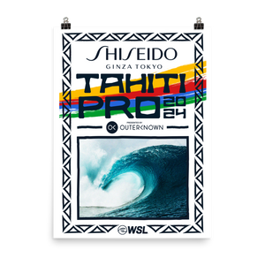 2024 Tahiti Pro Official Poster