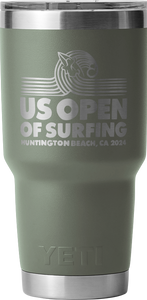 US Open of Surfing YETI Rambler 30 oz Tumbler