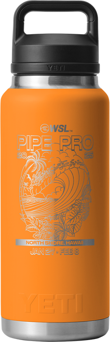 2025 Pipe Pro YETI Rambler 36 oz Bottle (Orange)