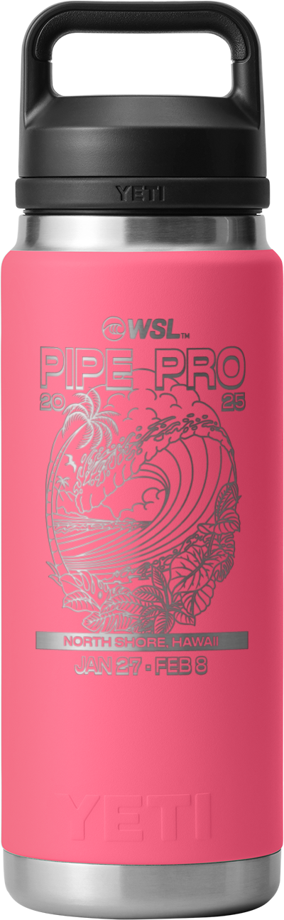 2025 Pipe Pro YETI Rambler 26 oz Bottle (Tropical Pink) – World