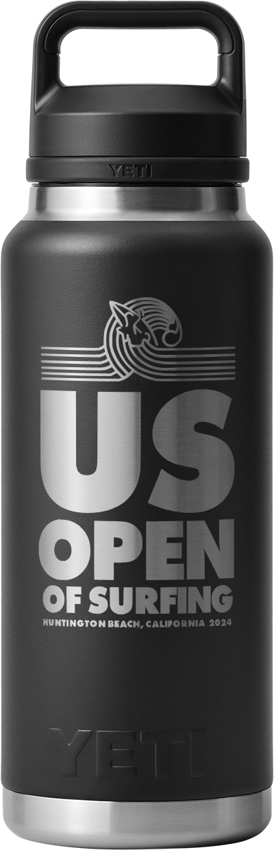 US Open of Surfing YETI Rambler Bottle 36 oz