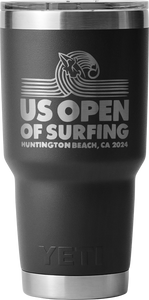 US Open of Surfing YETI Rambler 30 oz Tumbler