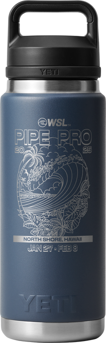 2025 Pipe Pro YETI Rambler 26 oz Bottle (Navy)