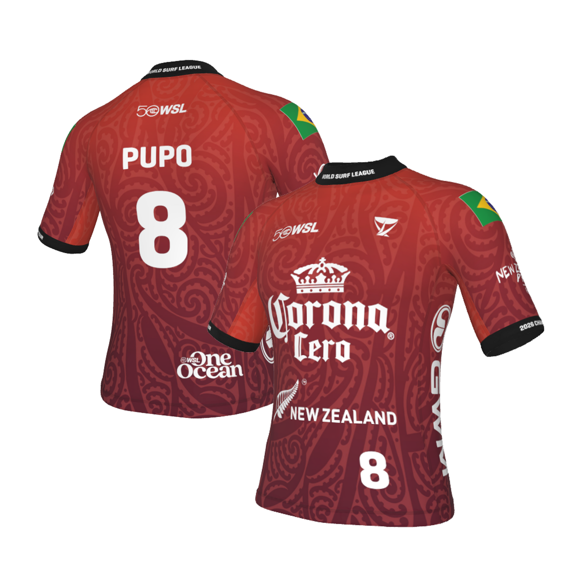 Samuel Pupo Official Comp Jersey - 2026 New Zealand Pro – World