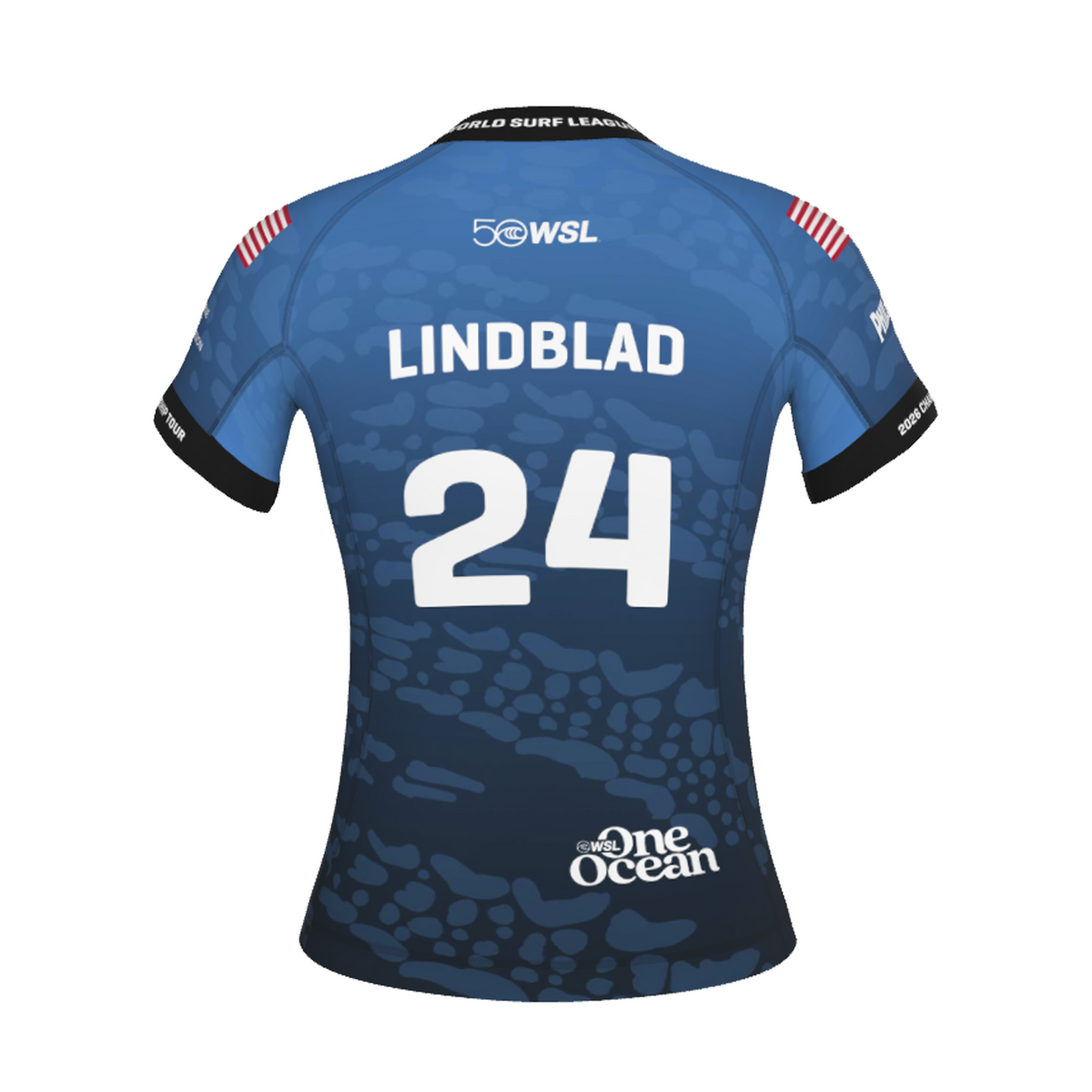 Sawyer Lindblad Official Comp Jersey - 2026 Philippines Pro - Blue Back