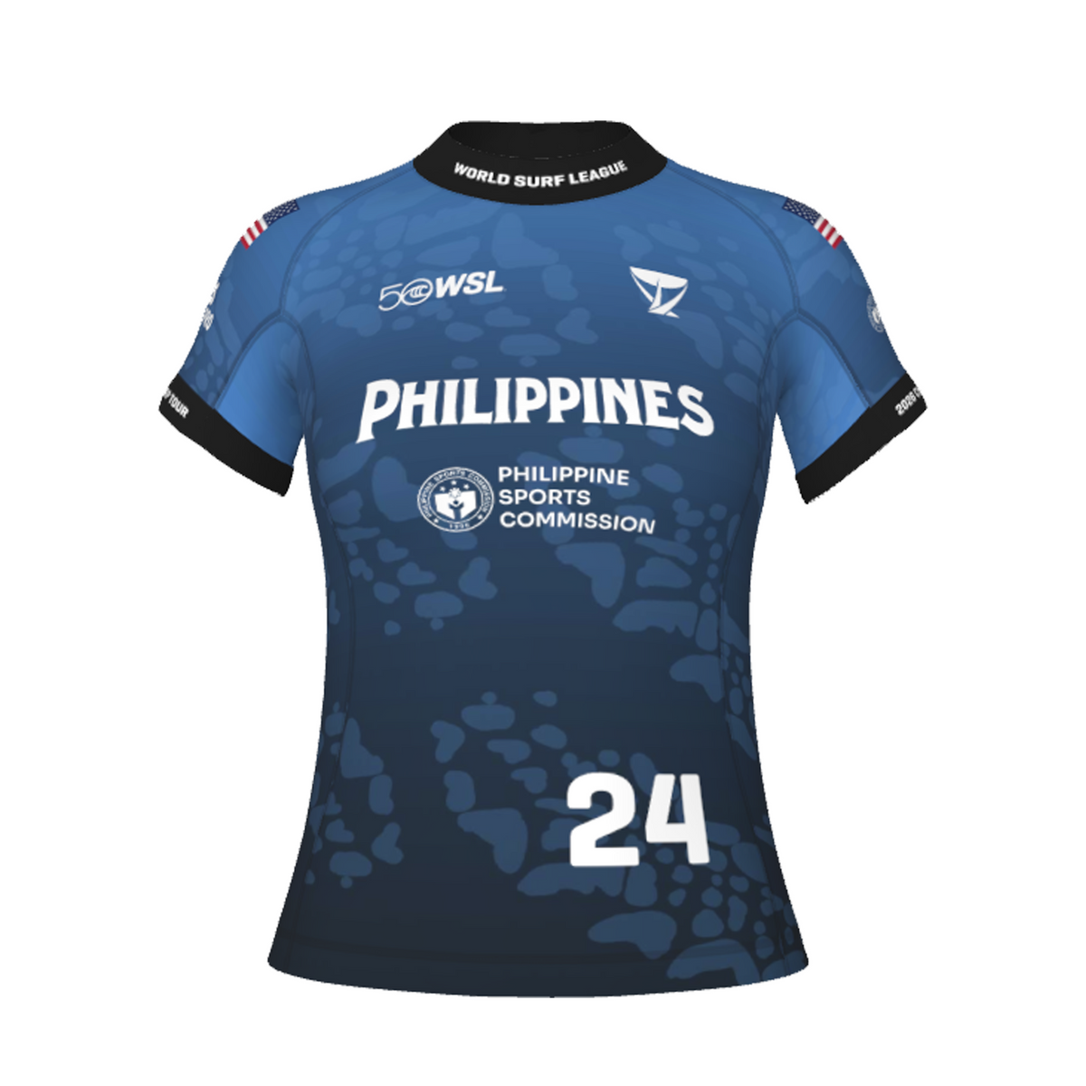 Sawyer Lindblad Official Comp Jersey - 2026 Philippines Pro - Blue Front