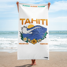 Load image into Gallery viewer, Aussie Aussie Aussie Beach Towel