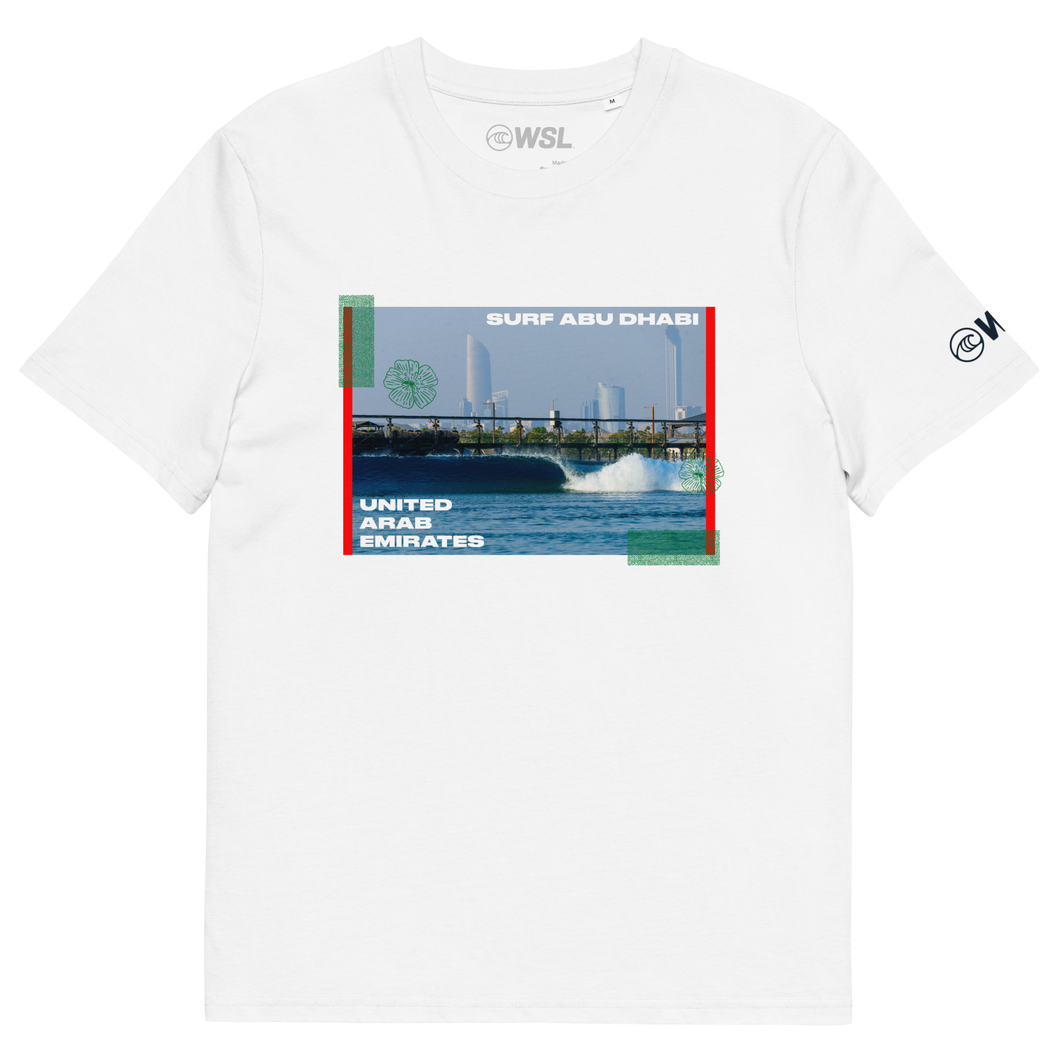 Surf Abu Dhabi Photo Tee (White)