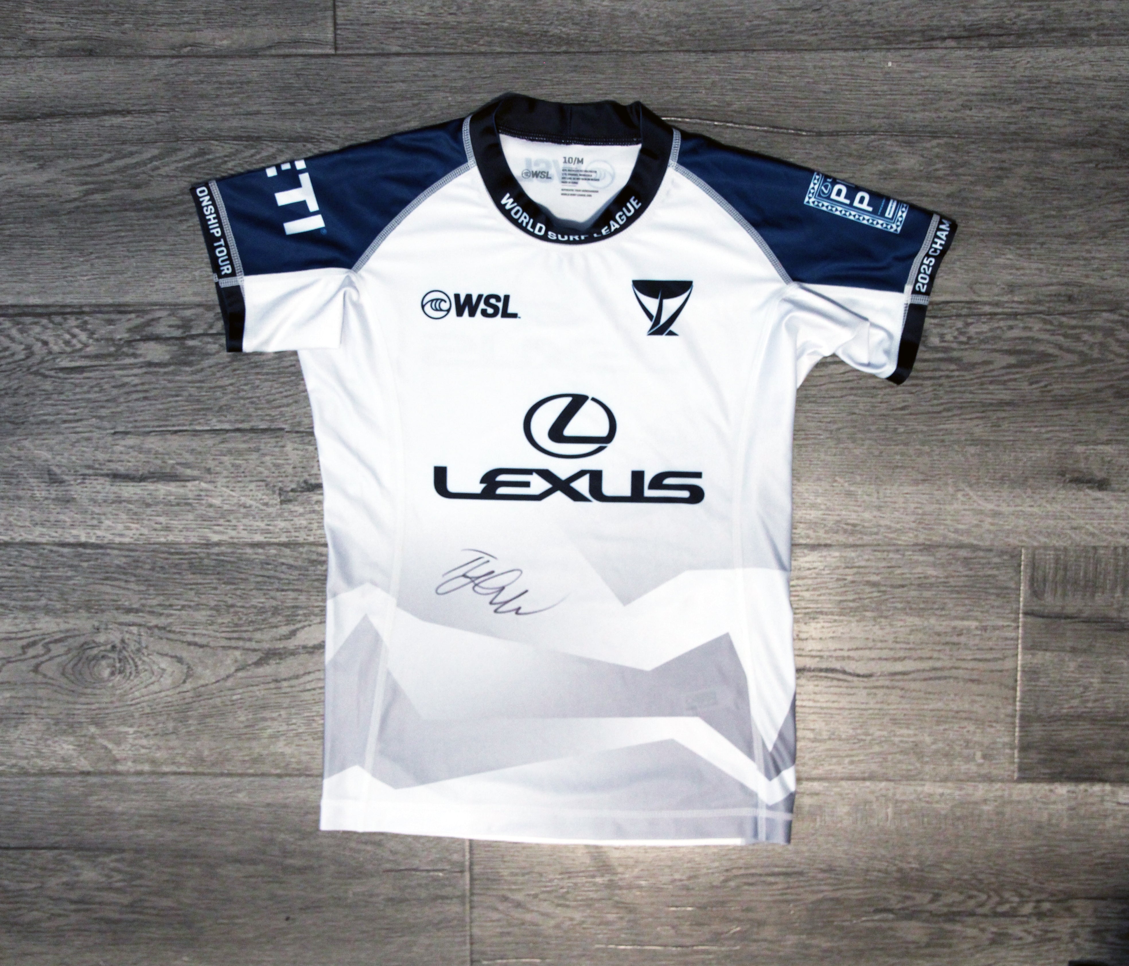 Signed Tyler Wright Competition Jersey (2025 Lexus Pipe Pro