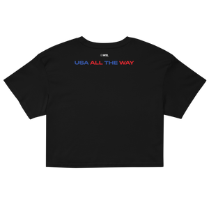 USA All The Way Crop Top