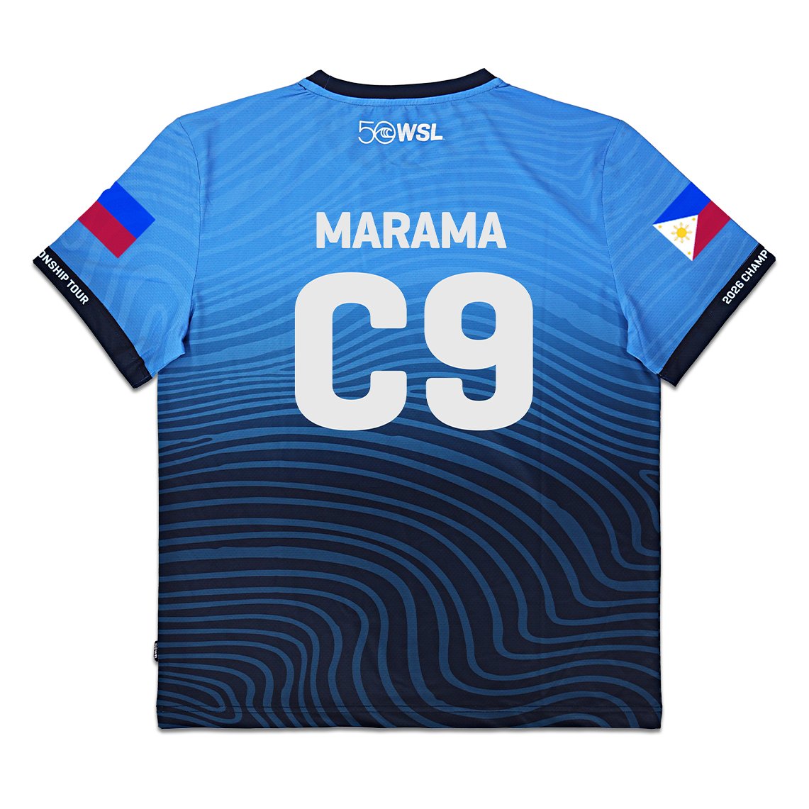 Marama Tokong Official Fan Jersey 2026 Championship Tour Kids - Blue - Back