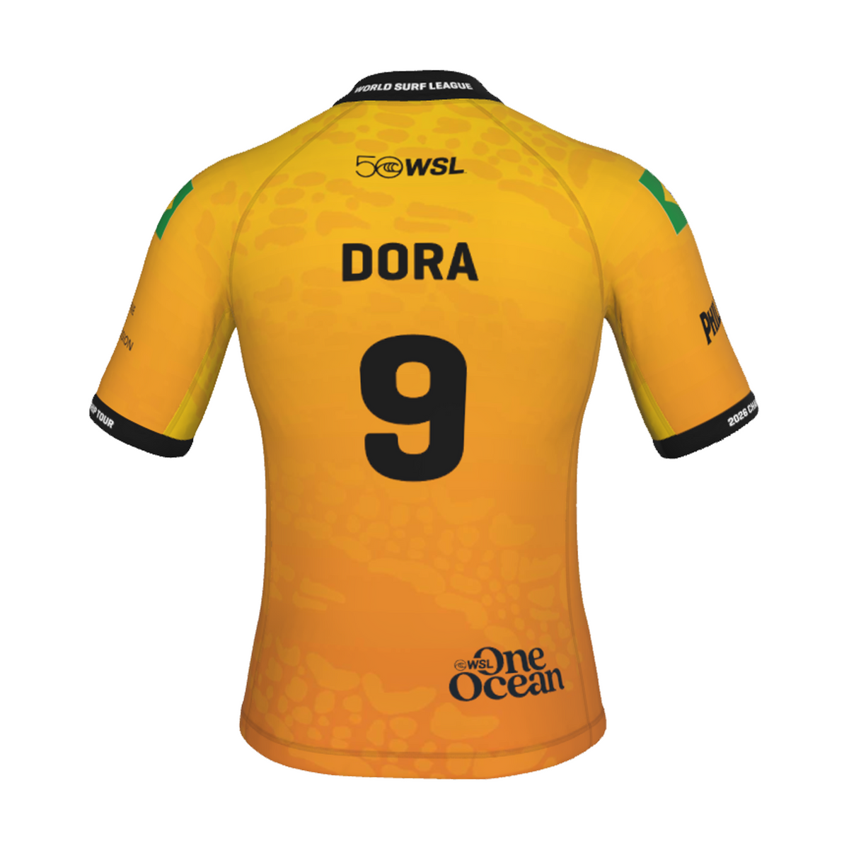 Yago Dora Official Comp Jersey - 2026 Philippines Pro - Yellow Back