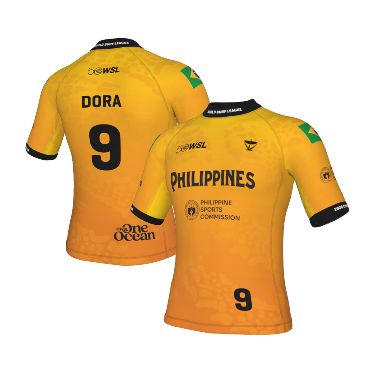 Yago Dora Official Comp Jersey - 2026 Philippines Pro – World Surf League