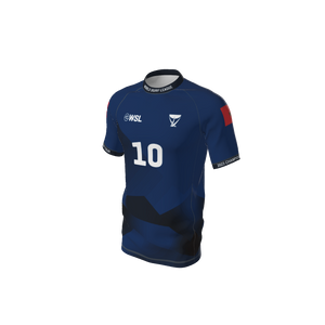 WSL Custom Jerseys Blue Mens Supporter Jersey. (x 1)