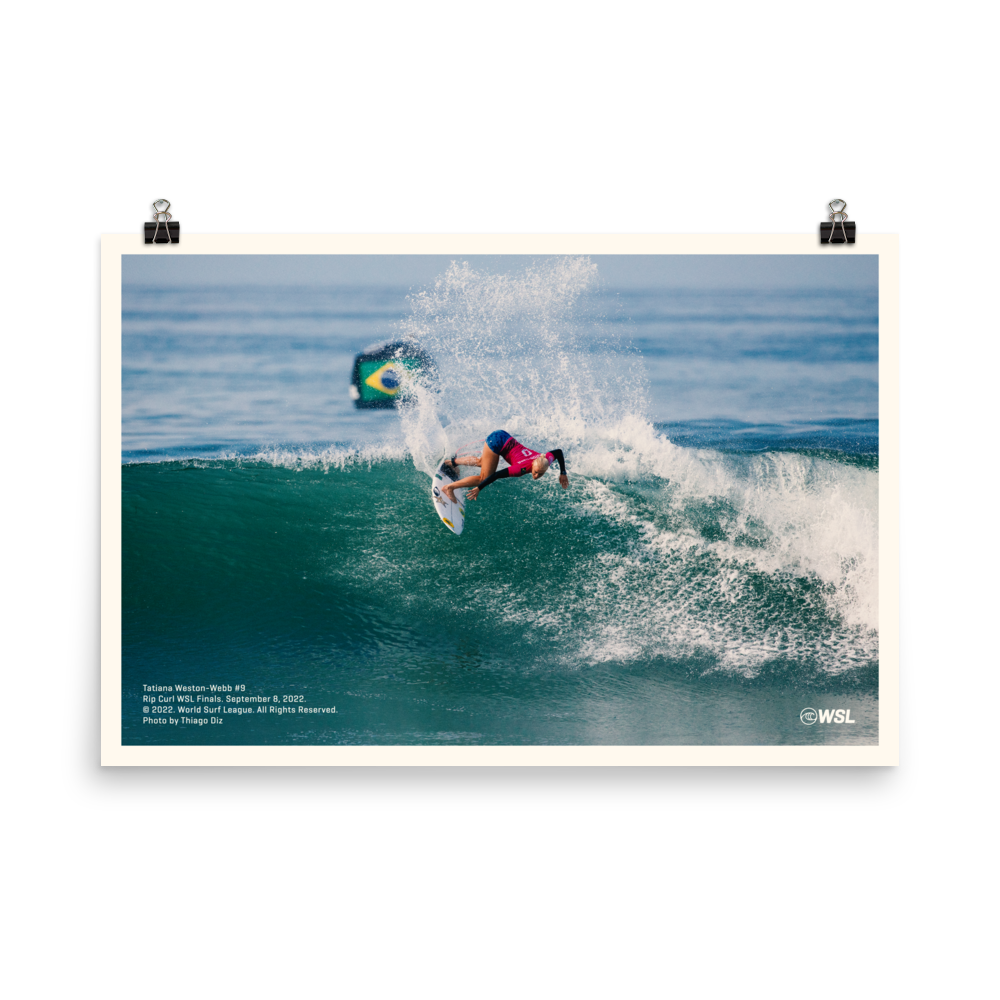 2023 Filipe Toledo Poster: Rip Curl WSL Finals, 2022 – World Surf League