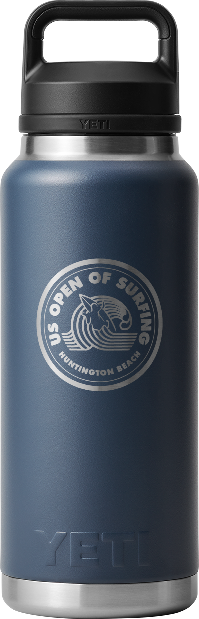 US Open of Surfing YETI Rambler 36 oz Chug Bottle